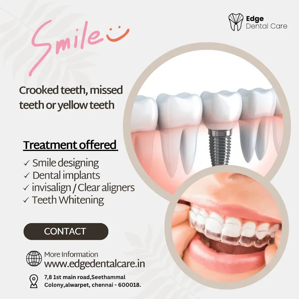 Image providing Treatments offered at Edge Dental Care