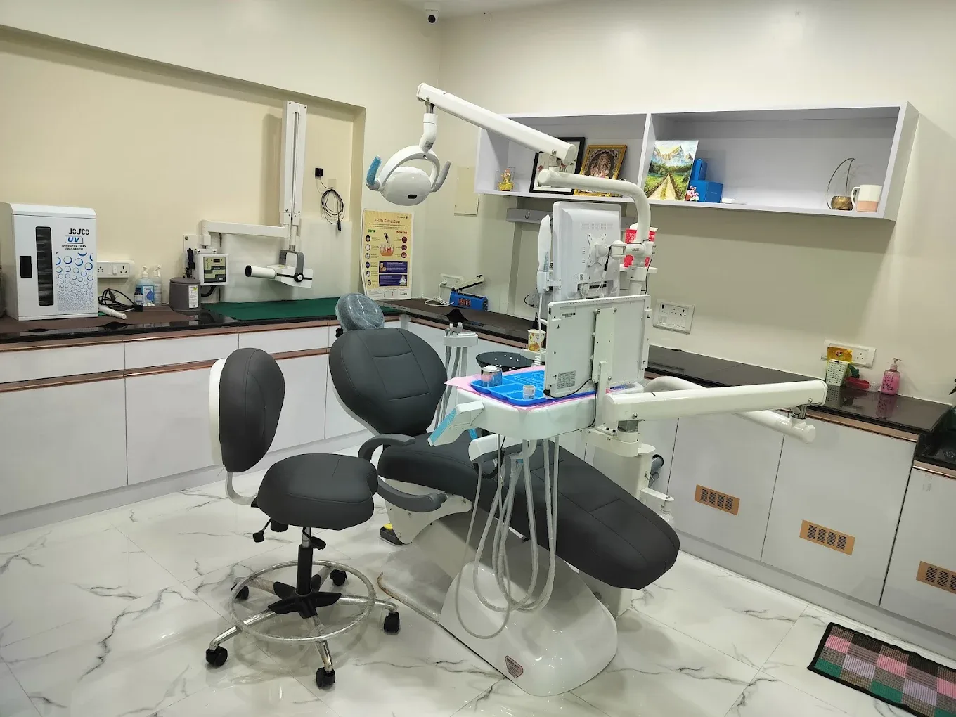 Image showing  the completed clinic treatment area