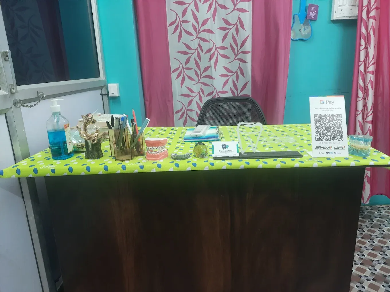 clinic reception desk