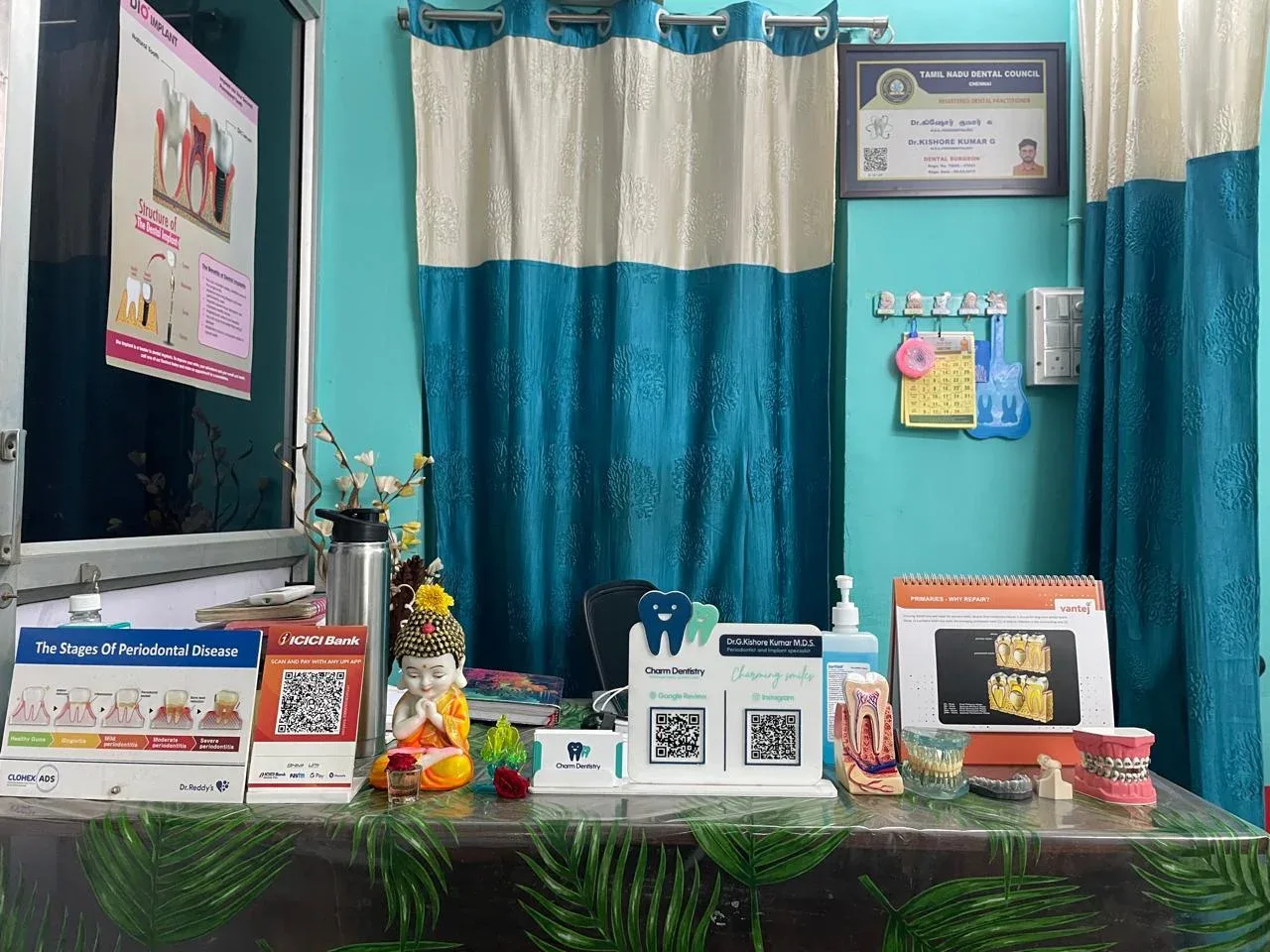 clinic reception desk