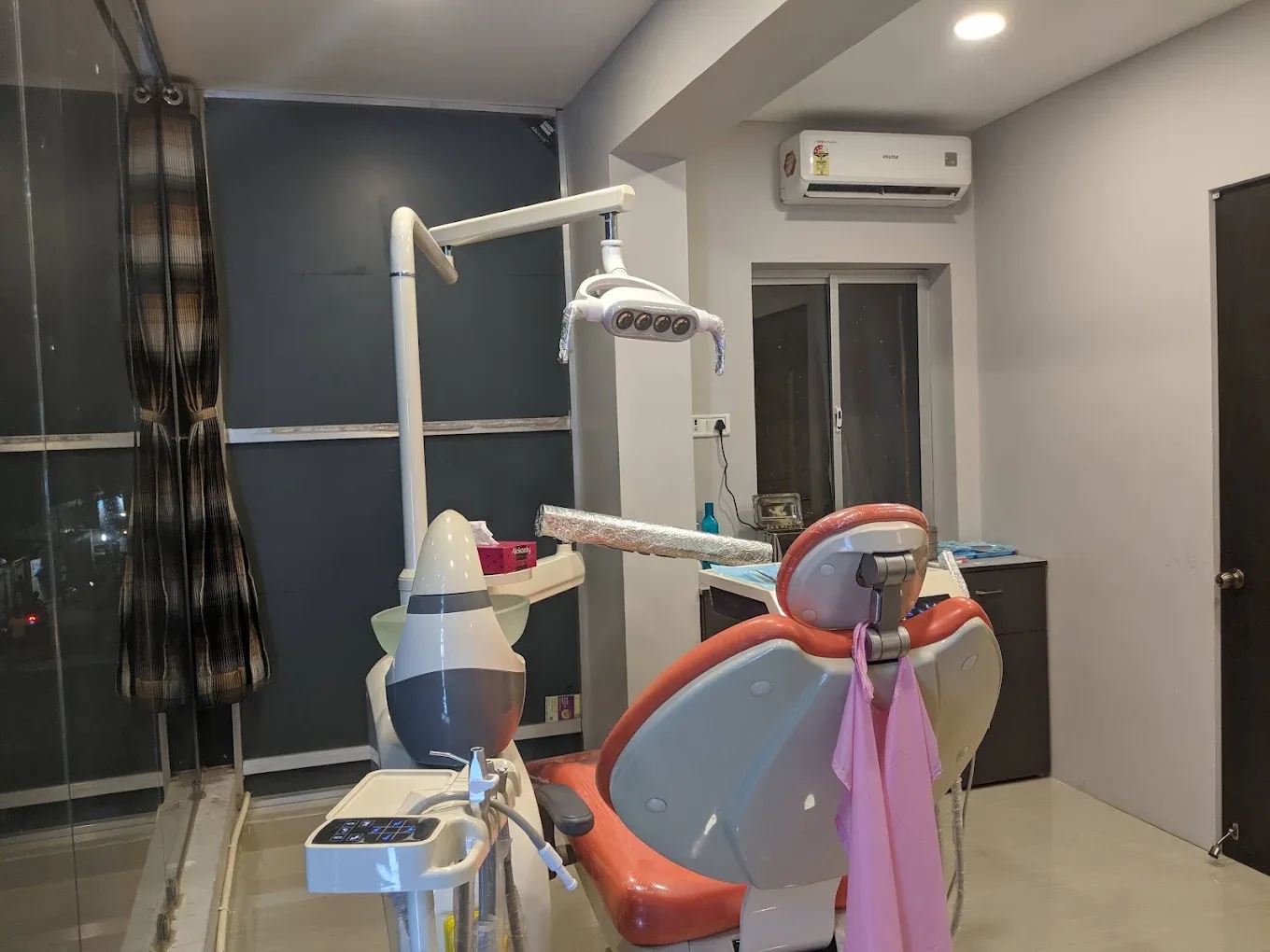 another view of dental chair
