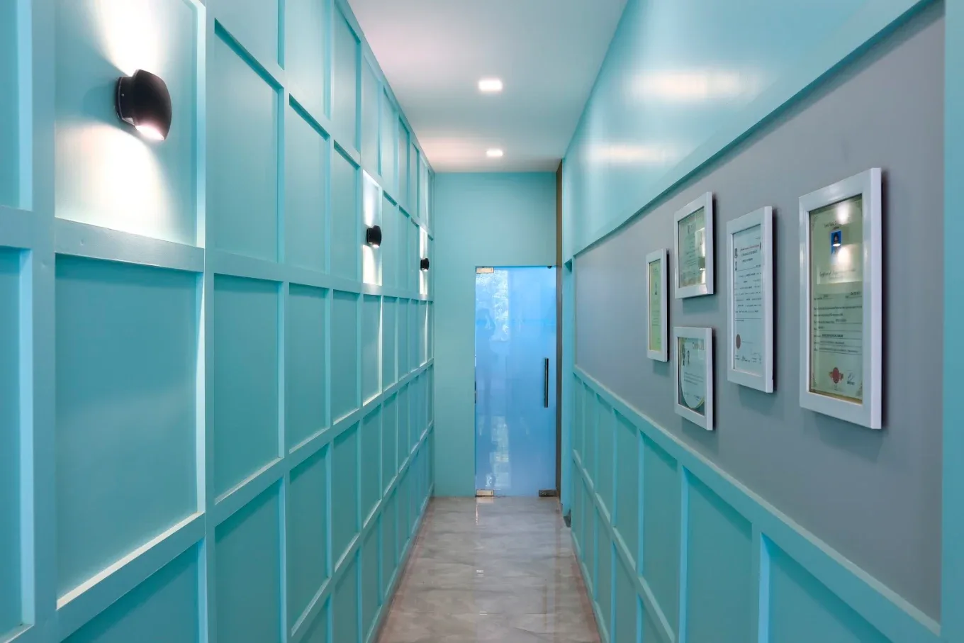 clinic corridor