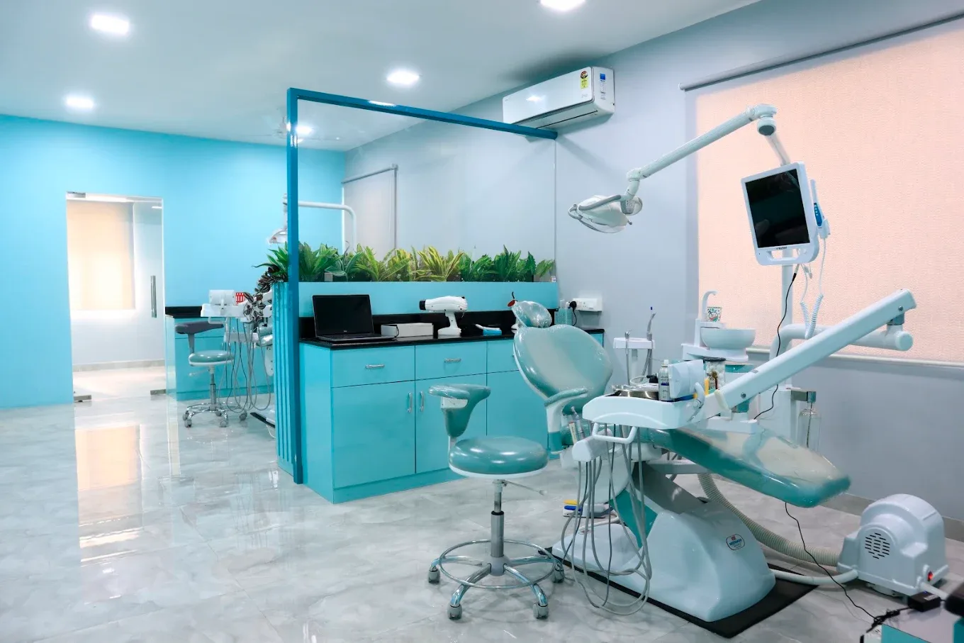 dental chair view