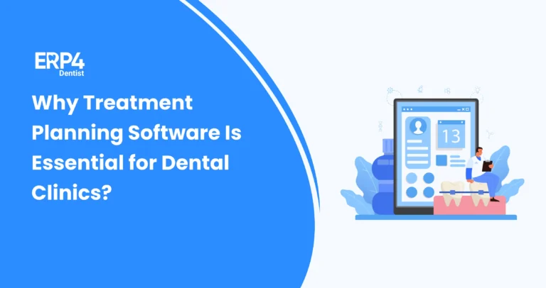 Dentist using digital treatment planning software to create accurate and efficient patient care plans.
