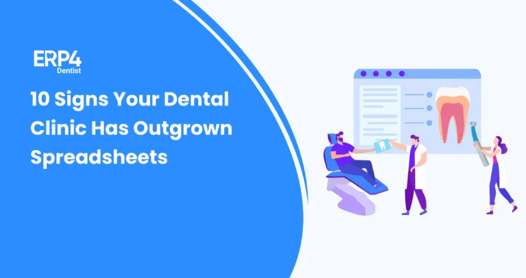 Dental clinic staff using digital systems instead of spreadsheets to manage patient and clinic data.