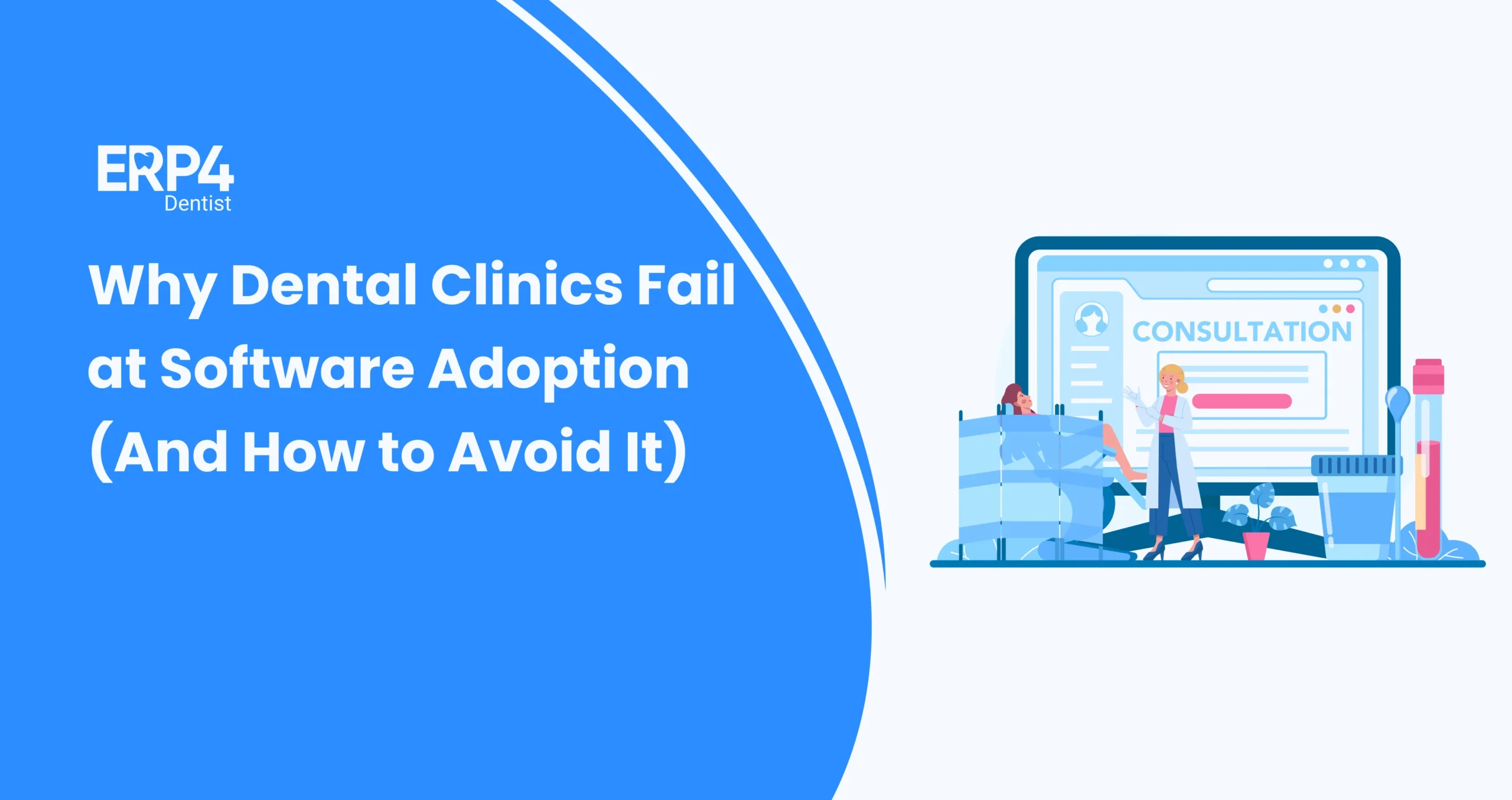 Dental team facing challenges in adopting dental software and learning best practices for success.